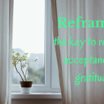 Reframing: the key to resilience, acceptance and gratitude?